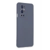 Mey İthalat®  One Plus 9 Pro Kılıf Nano içi Kadife Silikon - Gri