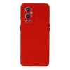 Mey İthalat®  One Plus 9 Pro Kılıf Nano içi Kadife Silikon - Kırmızı