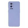 Mey İthalat®  One Plus 9 Pro Kılıf Nano içi Kadife Silikon - Mavi