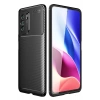 Mey İthalat®   Poco F3 Kılıf Auto Focus Karbon Kapak - Siyah