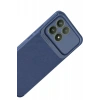Mey İthalat®   Poco F8 Pro Auto Focus Karbon Kapak - Lacivert