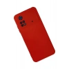Mey İthalat®   Poco M4 Pro 4G Kılıf Nano içi Kadife Silikon - Kırmızı