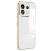 Mey İthalat®   Poco M6 Pro 4G Kılıf Volet Silikon - Beyaz