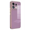 Mey İthalat®   Poco M6 Pro 4G Kılıf Volet Silikon - Mor