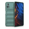 Mey İthalat®   Poco X4 Pro 5G Kılıf Optimum Silikon - Koyu Yeşil