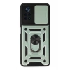 Mey İthalat®   Poco X4 Pro 5G Kılıf Pars Lens Yüzüklü Silikon - Yeşil