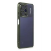 Mey İthalat®   Poco X5 Pro 5G Kılıf  Lensli Silikon - Yeşil