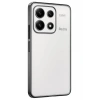 Mey İthalat®   Poco X6 Pro Kılıf  Lensli Silikon - Gümüş