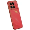 Mey İthalat®   Poco X6 Pro Kılıf Volet Silikon - Kırmızı