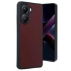 Mey İthalat®   Poco X7 Pro Kılıf Aras Deri Kapak - Bordo