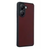 Mey İthalat®   Poco X7 Pro Kılıf Aras Deri Kapak - Bordo