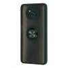 Mey İthalat®   Pocophone X3 Kılıf Montreal Yüzüklü Silikon Kapak - Yeşil