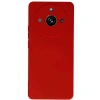 Mey İthalat®  Realme 11 Pro Kılıf Nano içi Kadife Silikon - Kırmızı