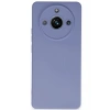 Mey İthalat®  Realme 11 Pro Kılıf Nano içi Kadife Silikon - Lila