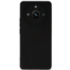 Mey İthalat®  Realme 11 Pro Kılıf Nano içi Kadife Silikon - Siyah