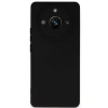 Mey İthalat®  Realme 11 Pro Kılıf Nano içi Kadife Silikon - Siyah
