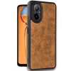 Mey İthalat®  Realme 12 Lite Kılıf Aras Deri Kapak - Taba