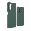 Mey İthalat®  Realme 12 Lite Kılıf Auto Focus Kapak - Koyu Yeşil