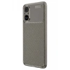 Mey İthalat®  Realme 12 Lite Kılıf Auto Focus Karbon Kapak - Gri