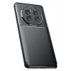 Mey İthalat®  Realme 12 Pro Plus Kılıf Auto Focus Karbon Kapak - Siyah