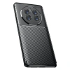 Mey İthalat®  Realme 12 Pro Plus Kılıf Auto Focus Karbon Kapak - Siyah