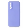 Mey İthalat®  Realme 7 Kılıf First Silikon - Lila