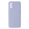 Mey İthalat®  Realme 7 Pro Kılıf Nano içi Kadife Silikon - Lila