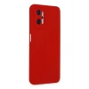 Mey İthalat®  Realme 9i 4G Kılıf Nano içi Kadife Silikon - Kırmızı