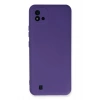 Mey İthalat®  Realme C11 2021 Kılıf Nano içi Kadife Silikon - Mor