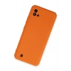 Mey İthalat®  Realme C11 2021 Kılıf Nano içi Kadife Silikon - Turuncu