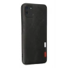 Mey İthalat® Realme C11 Kılıf Loop Deri Silikon - Siyah