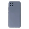 Mey İthalat®  Realme C11 Kılıf Nano içi Kadife Silikon - Gri