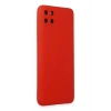 Mey İthalat®  Realme C11 Kılıf Nano içi Kadife Silikon - Kırmızı