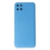 Mey İthalat®  Realme C11 Kılıf Nano içi Kadife Silikon - Mavi
