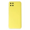 Mey İthalat®  Realme C11 Kılıf Nano içi Kadife Silikon - Sarı