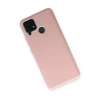 Mey İthalat®  Realme C15 Kılıf Nano içi Kadife Silikon - Pudra
