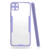 Mey İthalat®  Realme C15 Kılıf Platin Silikon - Lila