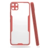 Mey İthalat®  Realme C15 Kılıf Platin Silikon - Pembe