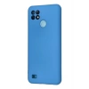 Mey İthalat®  Realme C21 Kılıf Nano içi Kadife Silikon - Mavi