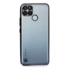 Mey İthalat®  Realme C25Y Kılıf  Lensli Silikon - Siyah