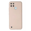 Mey İthalat®  Realme C25Y Kılıf Nano içi Kadife Silikon - Pudra