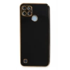 Mey İthalat®  Realme C25Y Kılıf Volet Silikon - Siyah