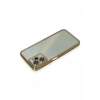 Mey İthalat®  Realme C35 Kılıf  Lensli Silikon - Gold
