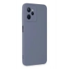 Mey İthalat®  Realme C35 Kılıf Nano içi Kadife Silikon - Gri