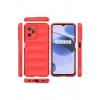 Mey İthalat®  Realme C35 Kılıf Optimum Silikon - Kırmızı