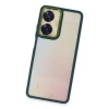 Mey İthalat® Realme C55 Kılıf Dora Kapak - Haki Yeşil
