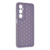 Mey İthalat® Realme C65 Kılıf Petek Silikon Kapak - Lila