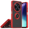 Mey İthalat®  Realme C75 4G Kılıf Montreal Yüzüklü Silikon Kapak - Kırmızı