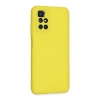 Mey İthalat®   Redmi 10 2022 Kılıf Nano içi Kadife Silikon - Sarı