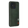 Mey İthalat® Redmi 10C Kılıf Loop Deri Silikon - Yeşil